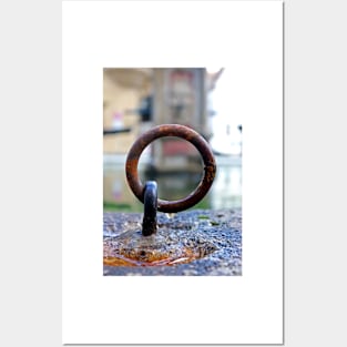 Rusted Ring - Rothenburg od Tauber, Germany Posters and Art